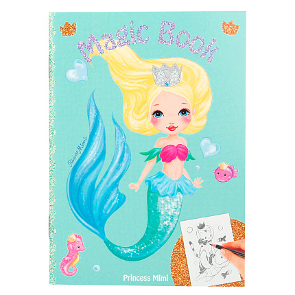 Альбом-розмальовка з магічними сторінками, Princess Mimi