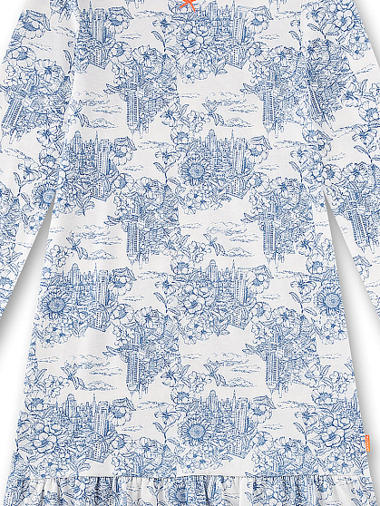 Нічна сорочка, Blue leaves, 1/1
