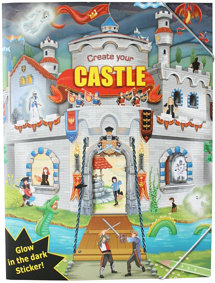Раскраска "Создай свой замок"