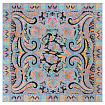 Шаль, Tropical Paisley, 90х90