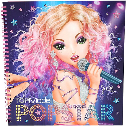 Раскраска POPstar