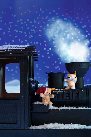 Брелок Різдвяний Ведмедик Ben, 12 см