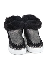 Ботинки кожаные с мехом Florens