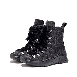 Ботинки кожаные с мехом Florens