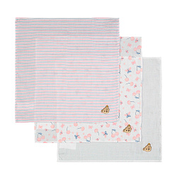 Набор пеленок, Bear & Cherry, 3 шт Набор пеленок, Bear & Cherry, 3 шт