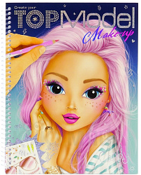 Альбом-розмальовка, Make-Up, Top Model Альбом-розмальовка, Make-Up, Top Model