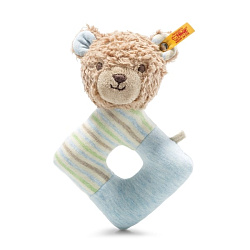 Мишка-погремушка, Rudy, 15 см