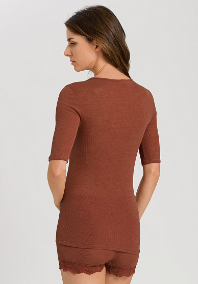Термофутболка 1/2 з вовною мериноса, Woolen Lace