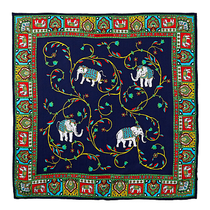 Шаль, Elephant Garden, 53x53