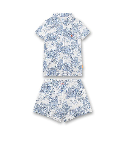 Піжама, Blue flowers, 1/2