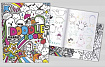 Альбом розмальовка, Doodle book, Creative Studio