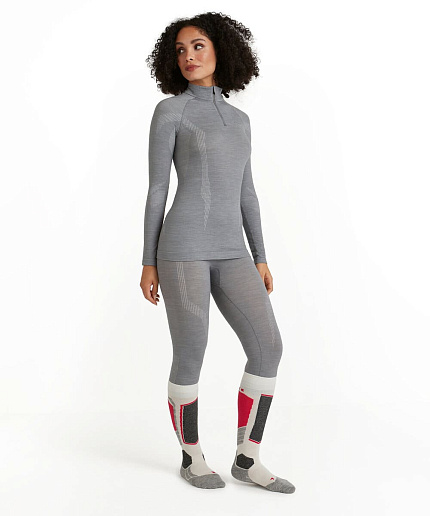 Термофутболка 1/1 з вовною мериноса, Wool-Tech